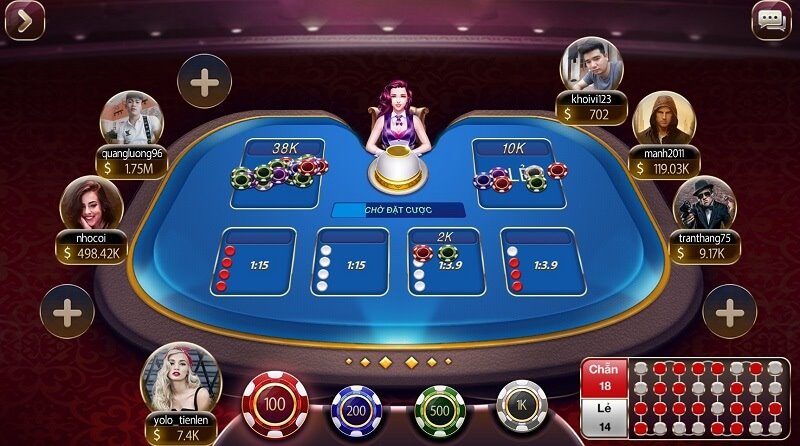 Theo dõi dealer giúp anh em tính toán và nghe vị chuẩn