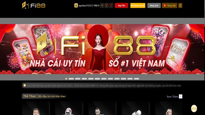Người chơi không thể mở nhiều tài khoản tại nhà cái Fi88